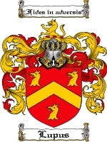 Lupus coat of arms family crest download