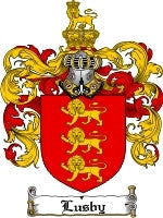 Lusby coat of arms family crest download