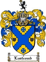 Lustcomb coat of arms family crest download