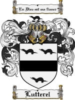 Lutterel coat of arms family crest download