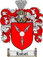 Lutzel coat of arms family crest download