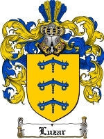 Luzar coat of arms family crest download