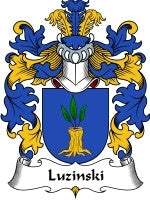 Luzinski coat of arms family crest download