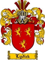 Lydick coat of arms family crest download