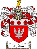 Lynton coat of arms family crest download