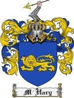 M'Hary coat of arms family crest download