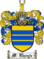 M'Ilhoyle coat of arms family crest download