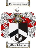 Macalexter coat of arms family crest download