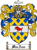 Macann coat of arms family crest download