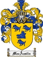 Macauslin coat of arms family crest download