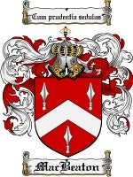 Macbeaton coat of arms family crest download