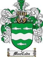 Maccabe coat of arms family crest download