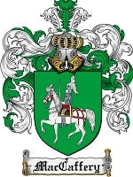 Maccaffery coat of arms family crest download