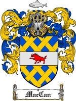 Maccan coat of arms family crest download