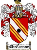 Maccannon coat of arms family crest download