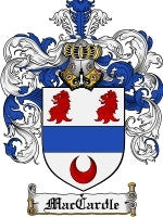 Maccardle coat of arms family crest download