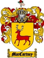 Maccartney coat of arms family crest download