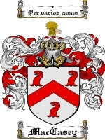 Maccasey coat of arms family crest download