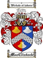 Macclintock coat of arms family crest download