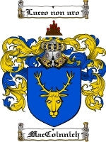 Maccoinnich coat of arms family crest download