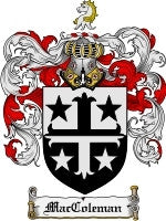 Maccoleman coat of arms family crest download