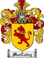 Maccolley coat of arms family crest download