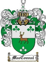 Macconnal coat of arms family crest download