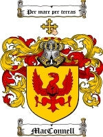 Macconnell coat of arms family crest download