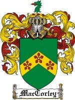 Maccorley coat of arms family crest download