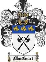 Maccourt coat of arms family crest download