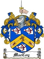 Maccoy coat of arms family crest download