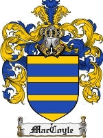 Maccoyle coat of arms family crest download