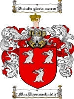 Macdhonnachaidh coat of arms family crest download