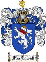 Macdowall coat of arms family crest download