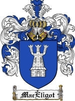 Maceligot coat of arms family crest download