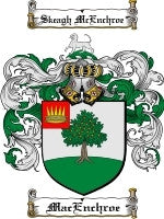 Macenchroe coat of arms family crest download