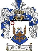 Macenery coat of arms family crest download