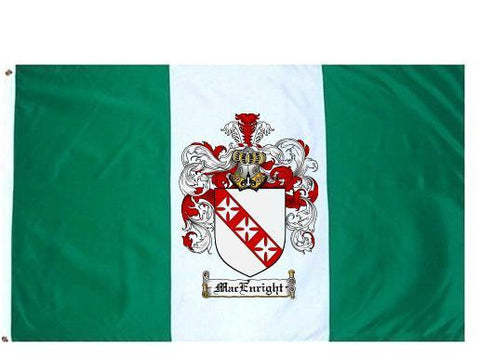 Macenright family crest coat of arms flag