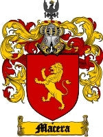 Macera coat of arms family crest download