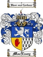 Macevoy coat of arms family crest download