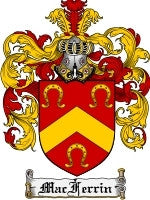 Macferrin coat of arms family crest download