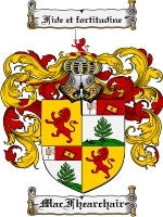 Macfhearchair coat of arms family crest download