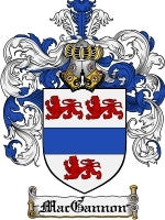 Macgannon coat of arms family crest download