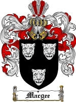 Macgee coat of arms family crest download