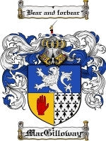 Macgilloway coat of arms family crest download