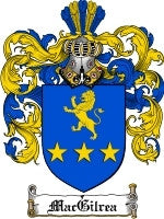 Macgilrea coat of arms family crest download