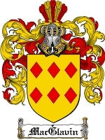 Macglavin coat of arms family crest download