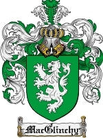 Macglinchy coat of arms family crest download