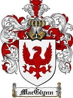 Macglynn coat of arms family crest download