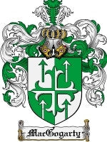 Macgogarty coat of arms family crest download